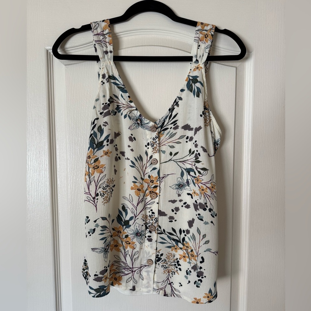 Maurices Floral Tank Top